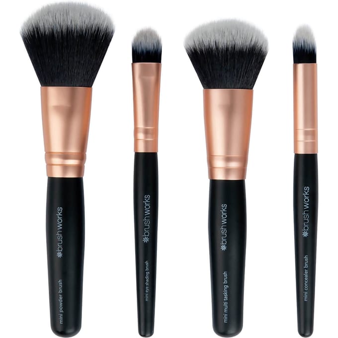 brushworks Mini Brush Set 4 st