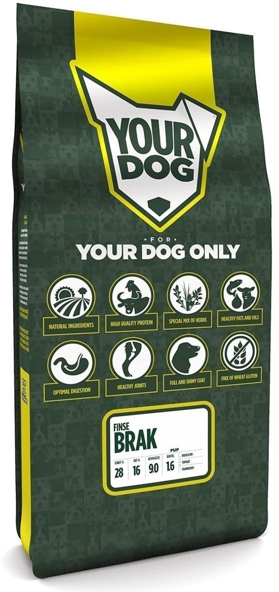 Yourdog Finse brak - Hondenbrokken - Pup - 12 kg