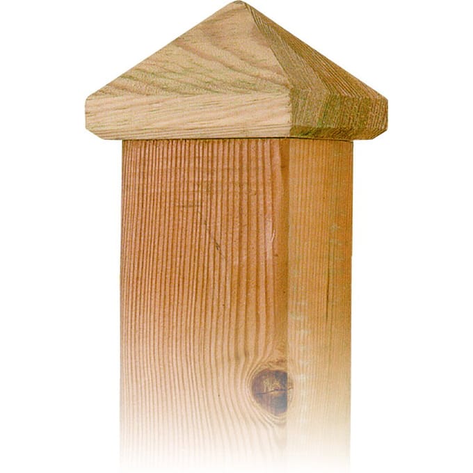Intergard Paalornament pyramide geïmpregneerd grenen 101mm
