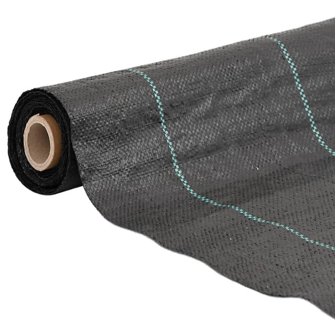 vidaXL - Worteldoek - 1x50 - m - polypropeen - zwart