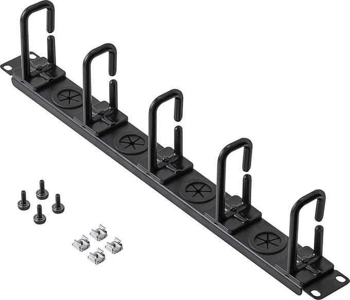 StarTech.com 1U Server Rack Cable-Management Panel - kabeladministrationspakke for rack - 1U - 19"