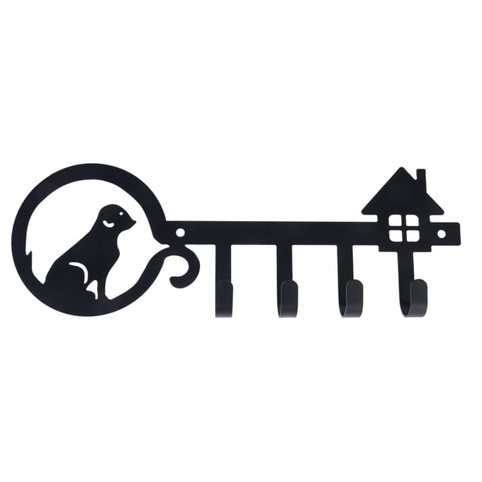 TIAKI sleutelrek voor wandmontage "Dog"