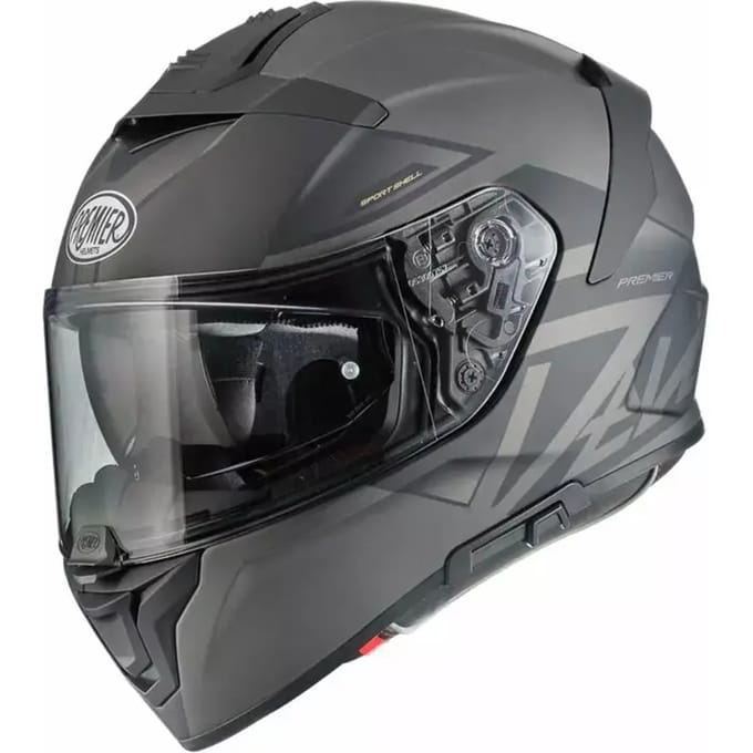 Volle motorhelm Premier Devil MN 17