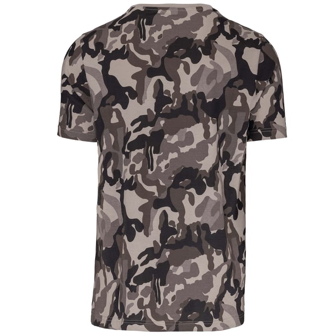 Ballin Est. 2013 - Heren Tee SS Grijs Camouflage Shirt - Grijs - Maat S