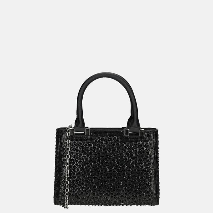Firenze buideltas glitter black