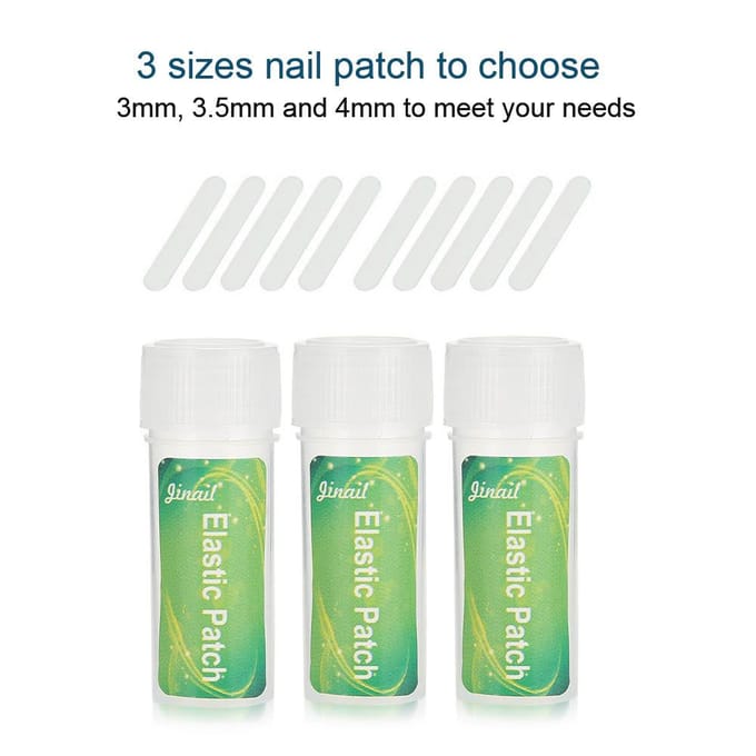 7 Pièces Pédicure Ongle Incarné Correction Récupération Ensemble d'Outils Pousse-Cuticules Patch Ongle Incarné white