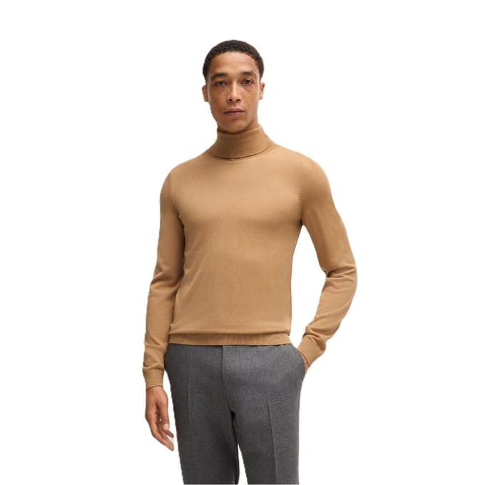 Boss Heren Musso-P Trui (Medium Beige)