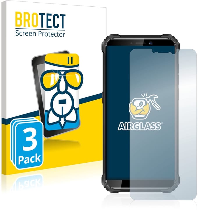 Screenprotector 3 Stuks voor Oukitel WP5 Beschermglas transparant