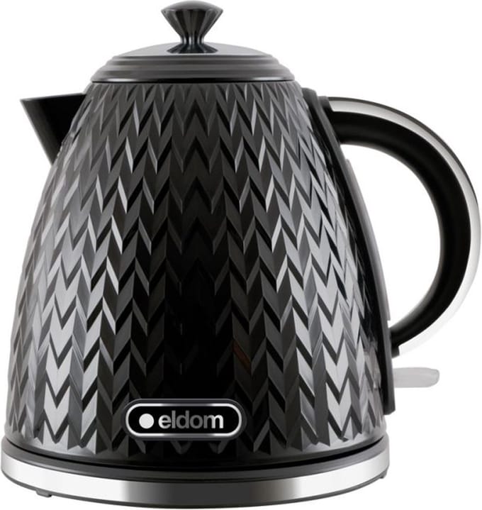 ELDOM Waterkoker NELA, inhoud 1,7 l, vermogen 2000 W, zwart