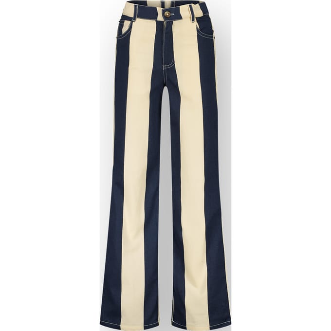 Meisjes Wide leg Jeans Cato Stripe