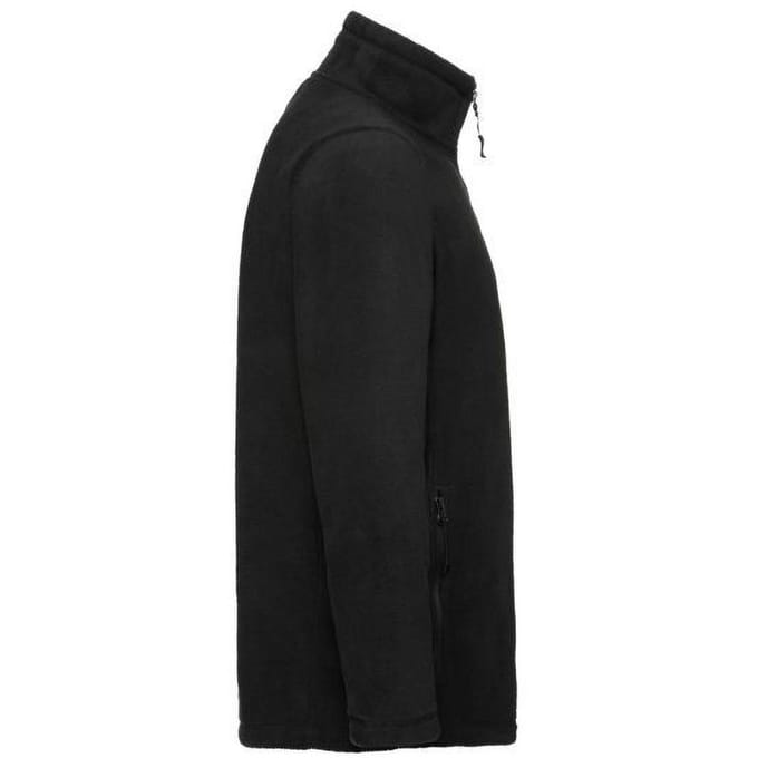 Russell Heren Full Zip Outdoor Fleece Jacket (Zwart)