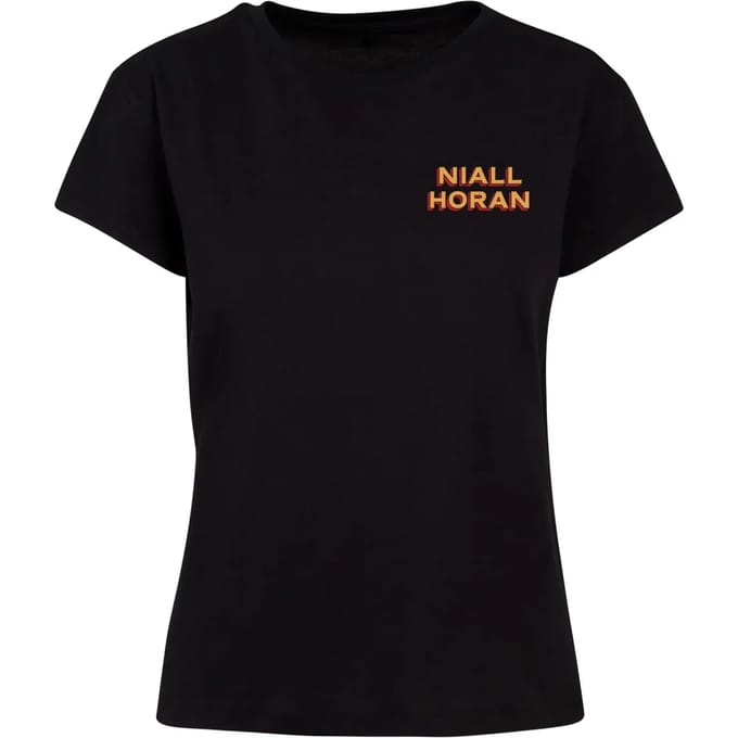 Merchcode Niall Horan - The Show Festival Box Dames Tshirt - XS - Zwart