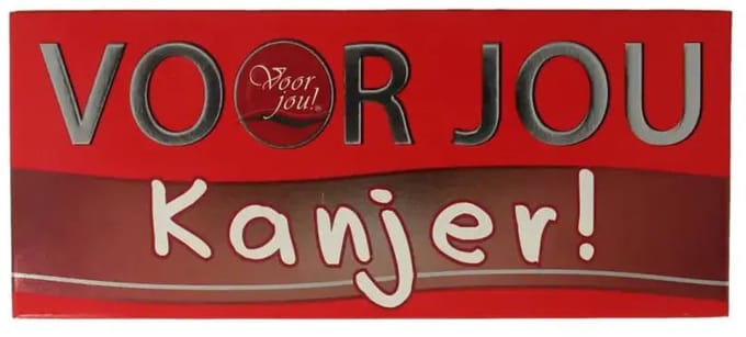 Voor jou chocoreep 'Kanjer'  - 70 gr