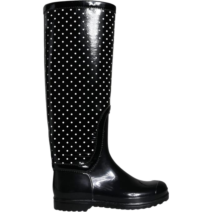 Glinsterende Polka Dot Regenlaarzen