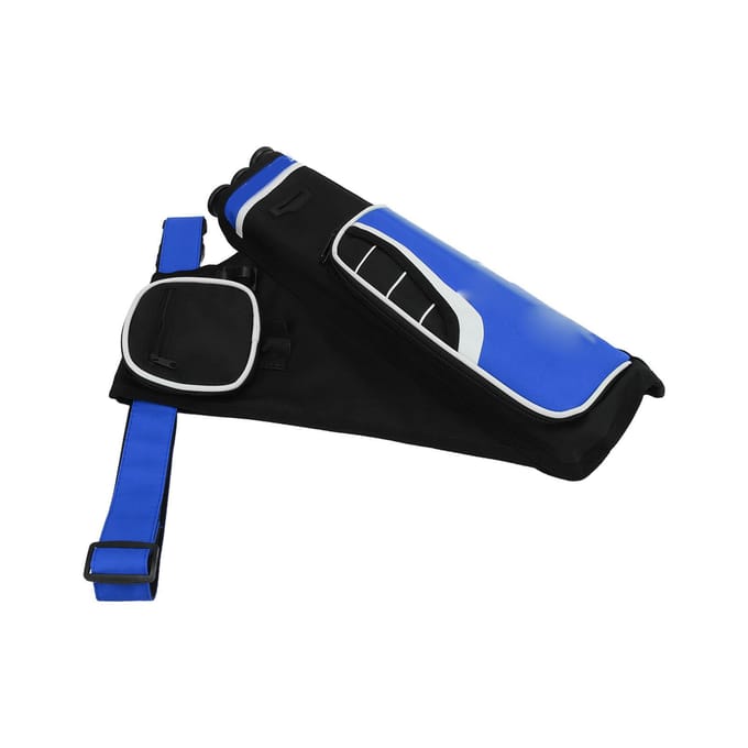 Boog en Pijl Pot Multidirectionele Opberging Draagbare Boogschiet Pijl Houder Tas voor Jacht Blauw