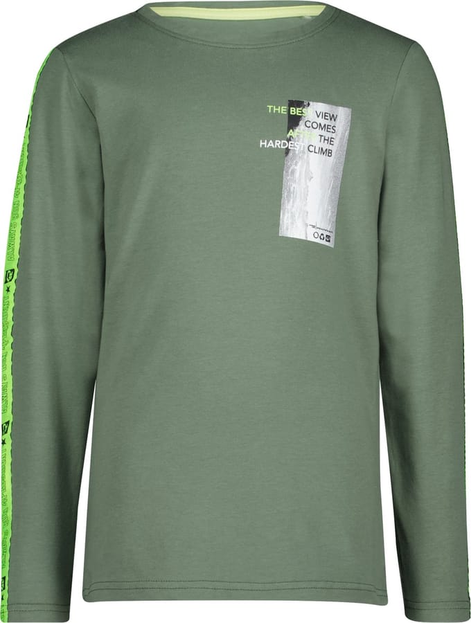 4PRESIDENT T-shirt jongens - Green - Maat 104