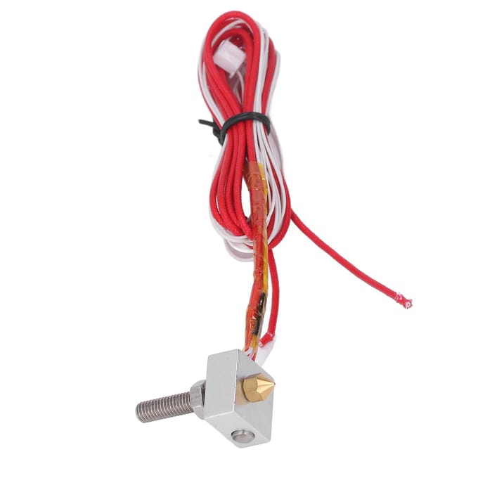 Hot End MK8 Extruder 3D Printer Hotend Nozzle Kop 0.4mm Accessoire voor Anet A8 I3 red