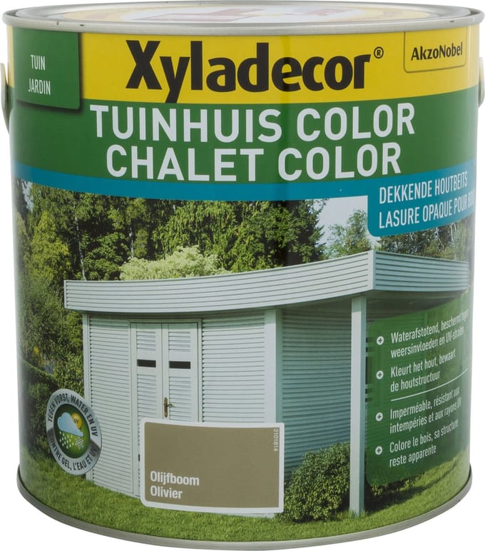 Xyladecor - Tuinhuis Color - Olijfboom - 2,5 L