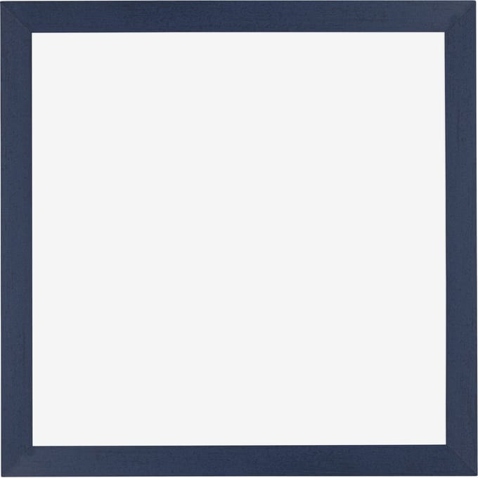 Fotolijst 20x20 cm - MDF - Donkerblauw Geveegd - Marseille