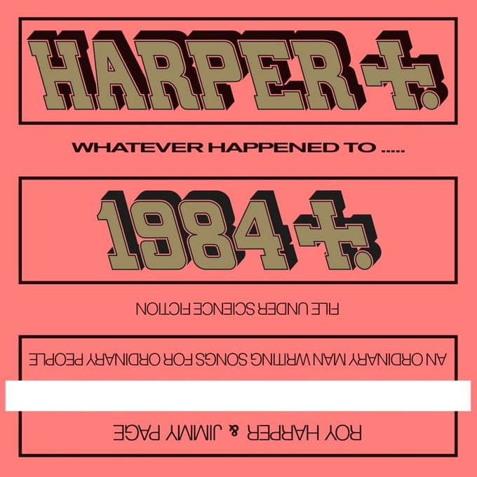 Roy Harper Feat. Jimmy Page - Whatever Happened To 1984 (CD) (Remastered)