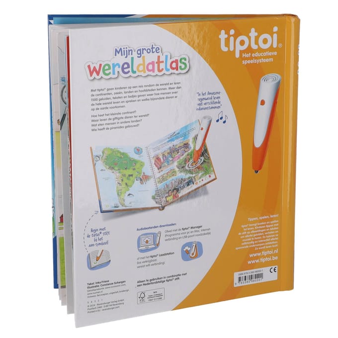 Ravensburger Tiptoi De Wereldatlas Leerzame spellen Voertuigen