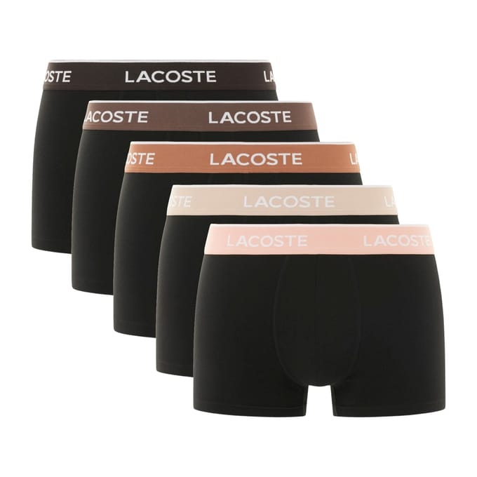 Lacoste Trunk Boxershorts Heren (5-pack) - Maat L