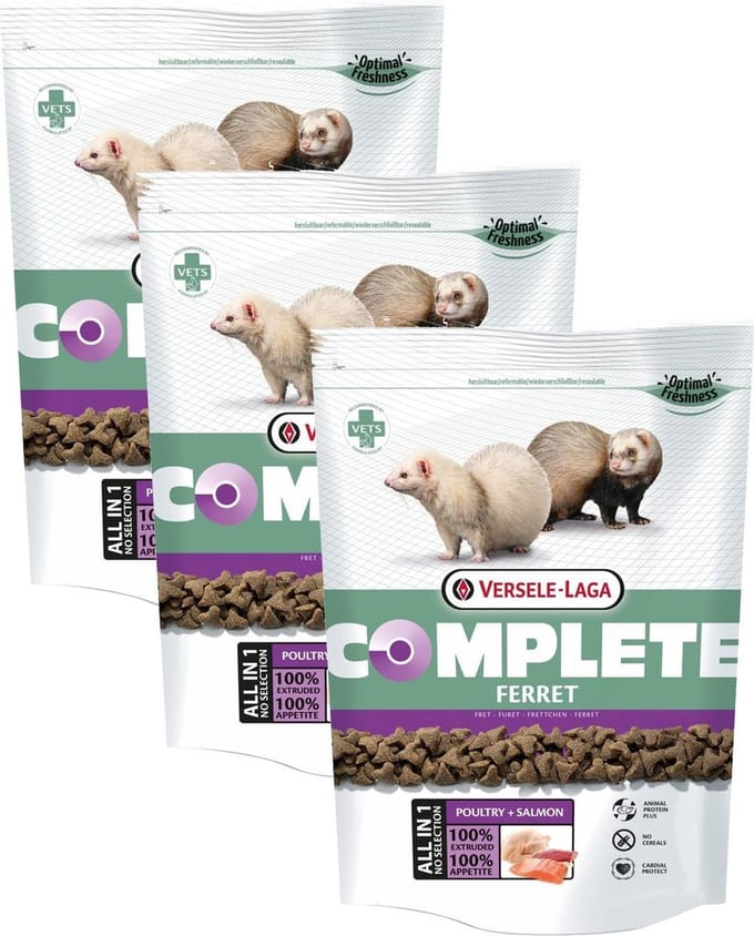 Versele-Laga Complete Ferret - Frettenvoer - 3 x 750 g