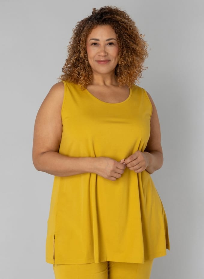 COLLETTA Phiene Tops - Green - maat 0(46)