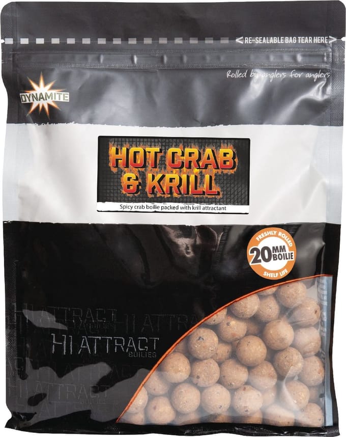 Dynamite Baits Hot Crab & Krill 20mm 1Kg