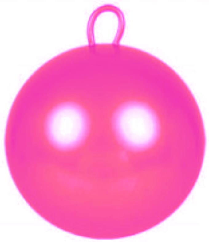 Summer Play skippybal - roze - 60 cm - pvc - springbal - kinderen - buitenspeelgoed