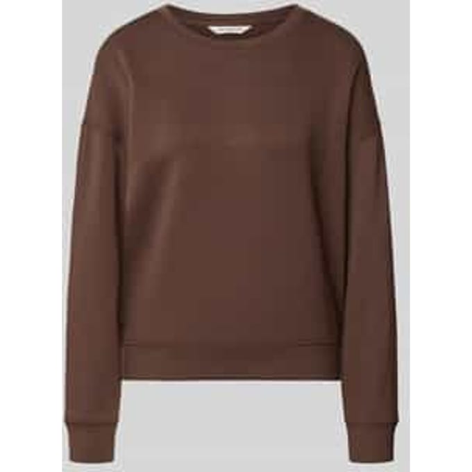 relaxed fit sweatshirt met elastische boordjes