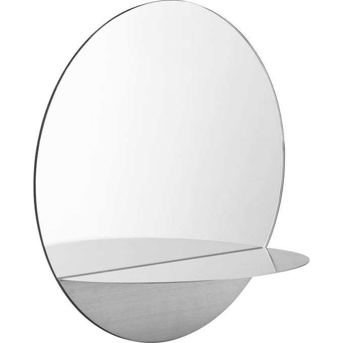 Normann Copenhagen Horizon spiegel - zilver - rond