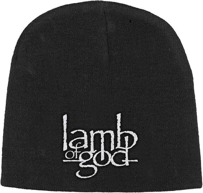 Lamb Of God - Logo Beanie Muts - Zwart