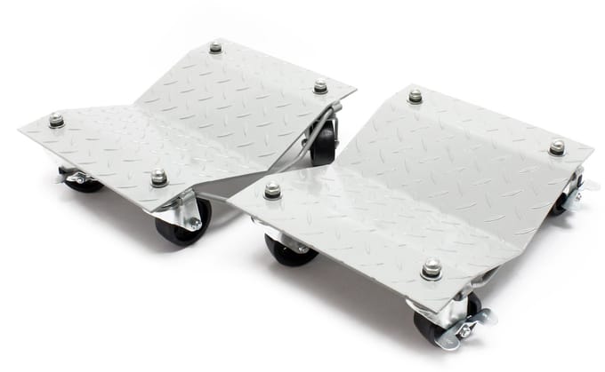 Borg Automover - Auto Verplaatser - Rangierhulp - 680 kg belastbaar - SET van 2 -