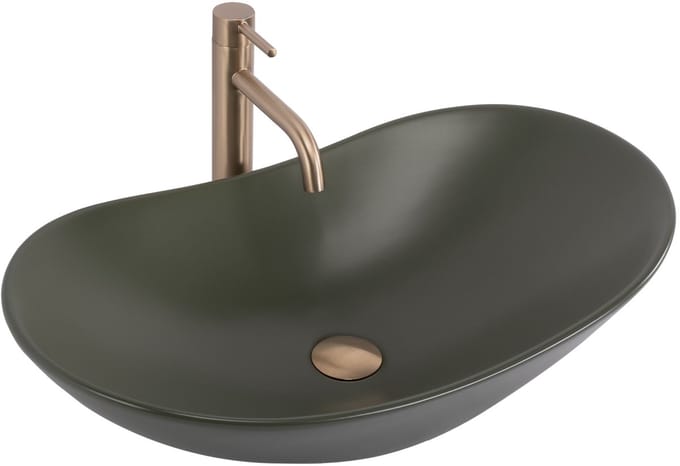 Rea Royal - Opzetwastafel - Vert - 61,5X35,5X15,5Cm