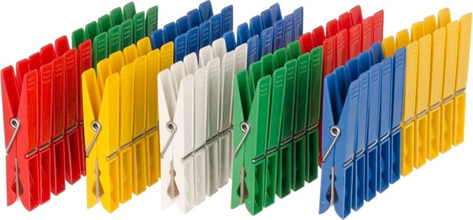 Wenko Wasknijpers Colorado 7 Cm 50 Stuks