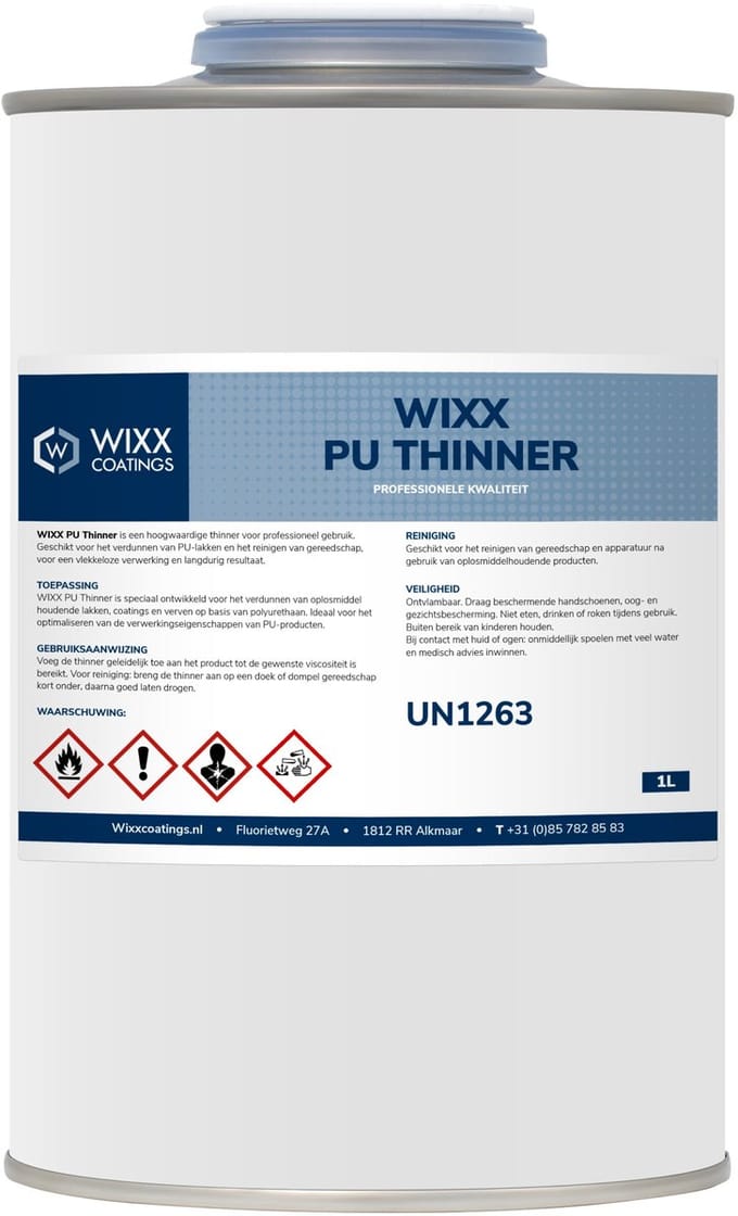 Wixx PU Thinner - 20L -