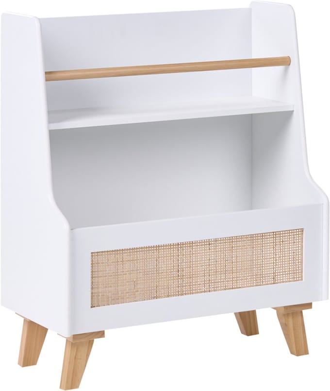 JACKIT - Boekenkast met 2 planken - Wit - MDF