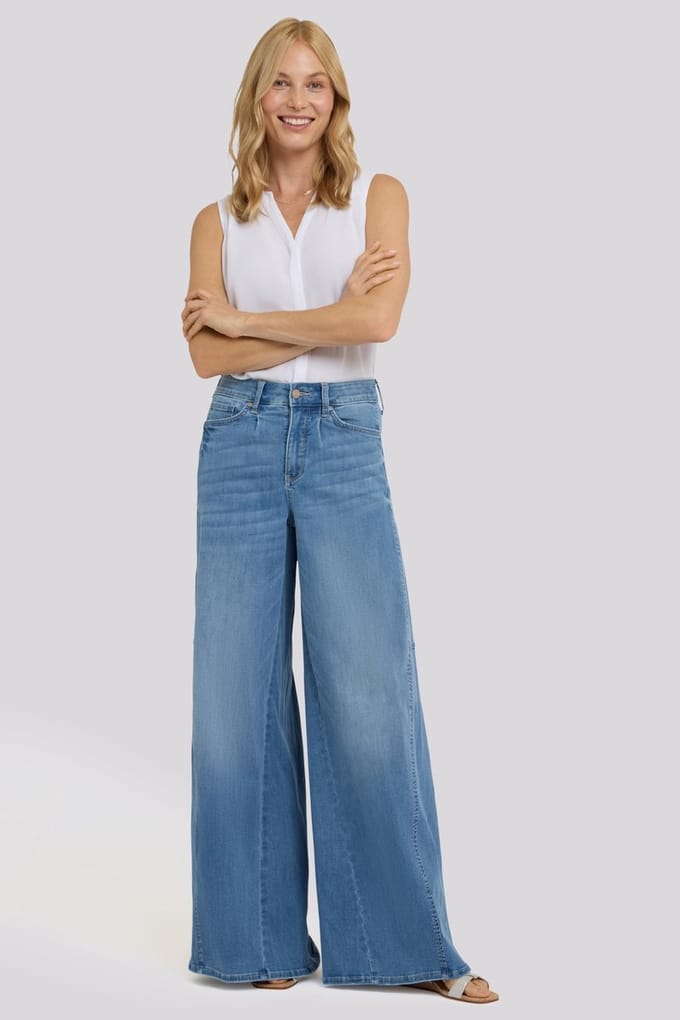 Nova Super Wijd Been Jeans In Cool Embrace® Denim