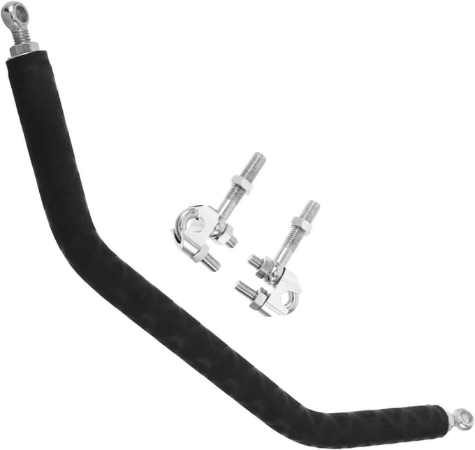 Stuur voor Kinderstep - Stepstuur Handgreep - Veiliger Rijden - Universele Compatibiliteit - 42 cm - Zwart