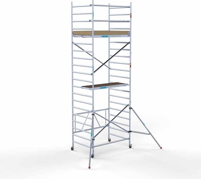 Combi kamersteiger 135 cm breed 6.5m werkhoogte
