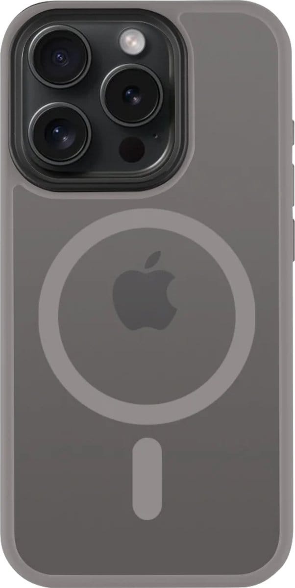 Tactical iPhone 15 Pro MagForce Hyperstealth Cover – Hoesje – Light Grey