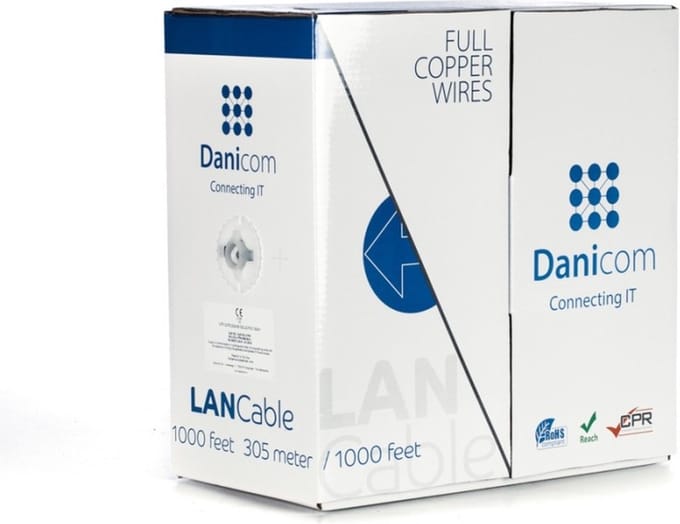 Danicom SFP Plus 10 gigabit (mini-GBIC) LC module singlemode simplex TX: 1330nm RX: 1270nm 10km