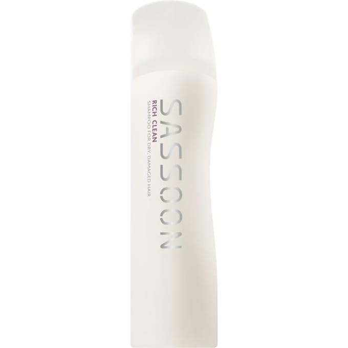 SASSOON Rich Clean Shampoo - 250 ml- Normale shampoo - Voor Alle haartypes -