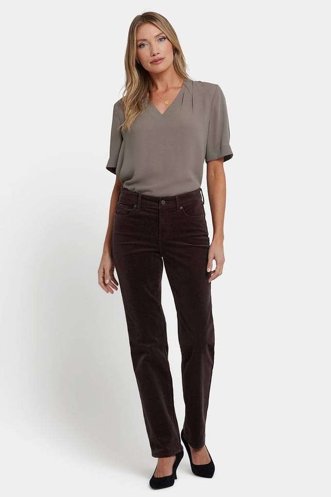 Marilyn Rechte Broek | Bitter Chocolade