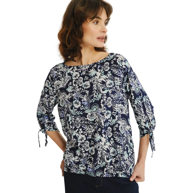 Damesblouse met 3/4 mouwen Greenpoint Regular January