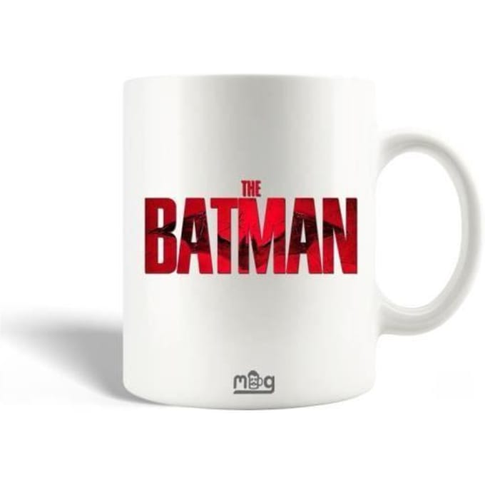 Mug - MANIACASE - The Batman Logo - Céramique - Rouge - 30cl