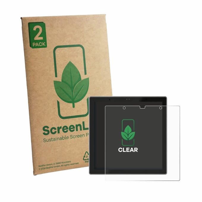 2 Stuks Screenprotector voor SONOFF NSPanel Pro Gen 2 - Hoogwaardige Beschermfolie transparant