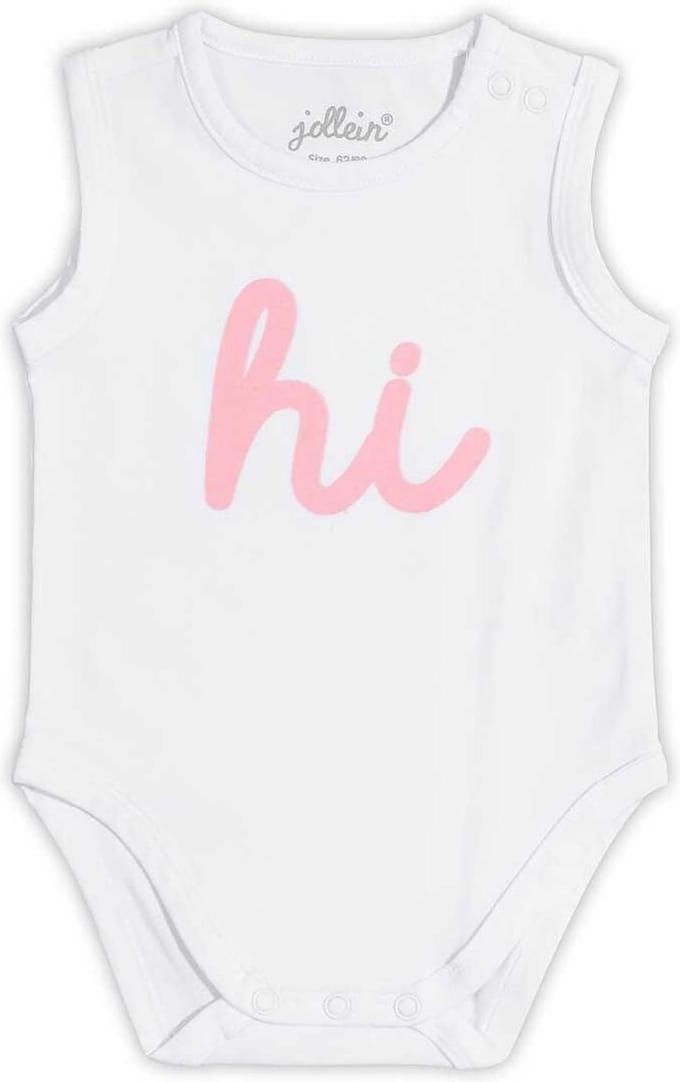 Jollein Kado Romper mouwloos 62/68 Hi pink