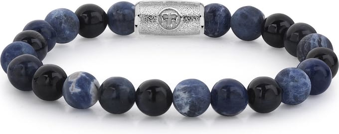 Rebel & Rose Stones Only Blue Rocks - 8mm RR-80045-S-17.5 cm